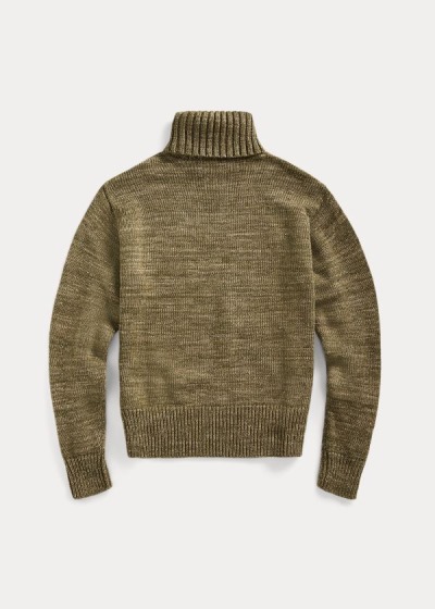 Ralph Lauren Cotton Turtleneck Striktrøje Herre Danmark (TAIMF5710)